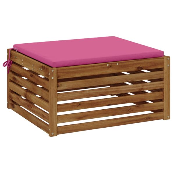 vidaXL 1-dielny sedací vankúš SOEST 100% polyester Ružová – Obrázok 3