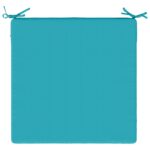 vidaXL 4-dielne sedacie vankúše SOEST 4 ks 100% polyester Tyrkysová – Obrázok 6