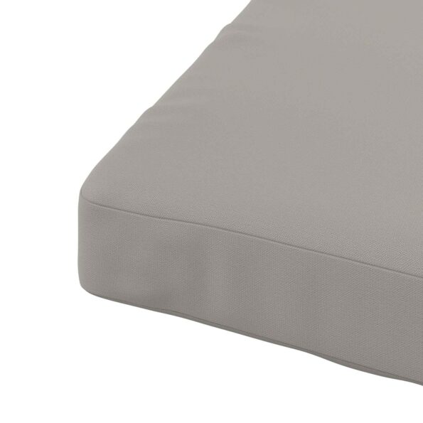 vidaXL 4-dielne sedacie vankúše SOEST 4 ks 100% polyester Sivá – Obrázok 7