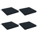 vidaXL 4-dielne sedacie vankúše SOEST 4 ks 100% polyester Tmavomodrá – Obrázok 2
