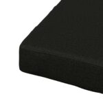 vidaXL 1-dielny sedací vankúš SOEST 100% polyester Čierna – Obrázok 7