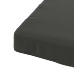 vidaXL 1-dielny sedací vankúš SOEST 100% polyester Antracitová – Obrázok 7