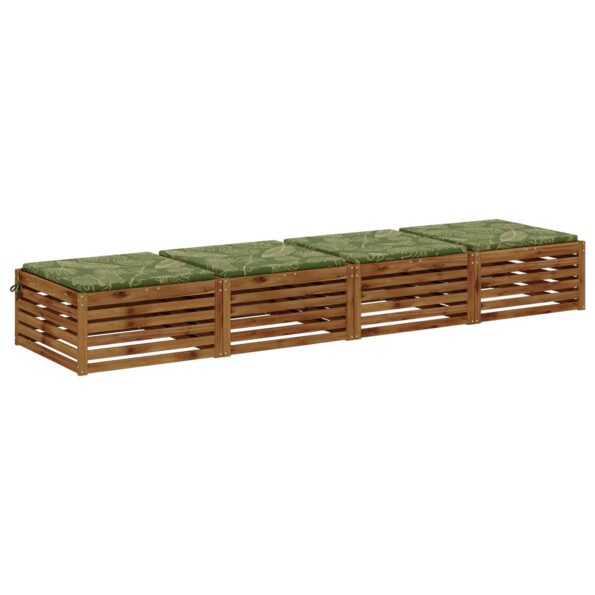 vidaXL 4-dielne sedacie vankúše SOEST 4 ks 100% polyester – Obrázok 3