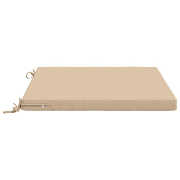 vidaXL 1-dielny sedací vankúš SOEST 100% polyester Krémová – Obrázok 4