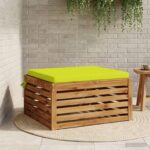 vidaXL 1-dielny sedací vankúš SOEST 100% polyester Žiarivá zelená