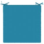 vidaXL 1-dielny sedací vankúš SOEST 100% polyester Svetlomodrá – Obrázok 6