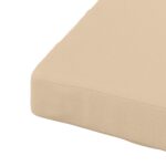 vidaXL 1-dielny sedací vankúš SOEST 100% polyester Krémová – Obrázok 7