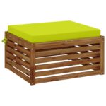 vidaXL 1-dielny sedací vankúš SOEST 100% polyester Žiarivá zelená – Obrázok 3