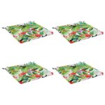 vidaXL 4-dielne sedacie vankúše SOEST 4 ks 100% polyester Viacfarebný – Obrázok 2