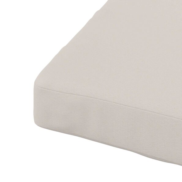 vidaXL 1-dielny sedací vankúš SOEST 100% polyester Biela – Obrázok 7