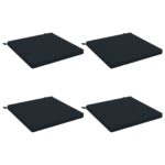 vidaXL 4-dielne sedacie vankúše SOEST 4 ks 100% polyester Tmavomodrá – Obrázok 2