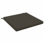 vidaXL 1-dielny sedací vankúš SOEST 100% polyester Antracitová – Obrázok 2