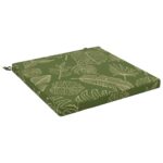 vidaXL 1-dielny sedací vankúš SOEST 100% polyester Design s listami – Obrázok 2