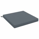 vidaXL 1-dielny sedací vankúš SOEST 100% polyester Modrá – Obrázok 2