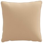 vidaXL 4-dielne vankúše na chrbát PUTTEN 4 pcs 100% polyester Piesková – Obrázok 3