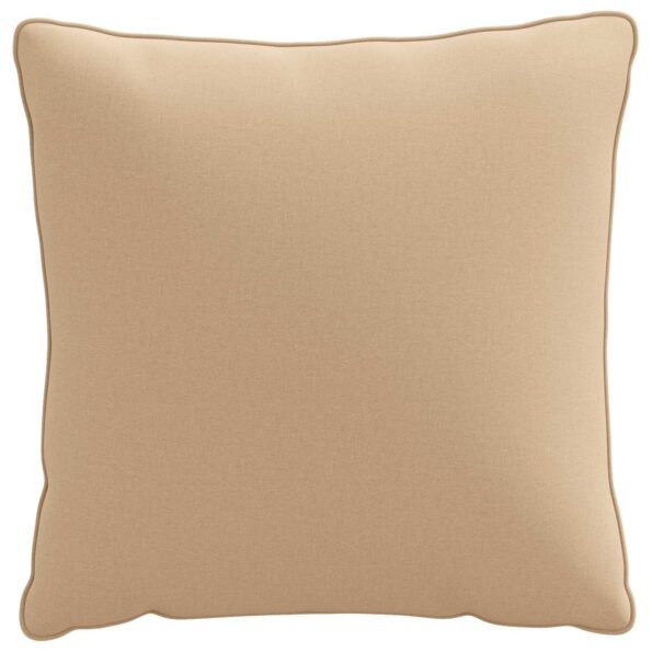 vidaXL 4-dielne vankúše na chrbát PUTTEN 4 pcs 100% polyester Piesková – Obrázok 3
