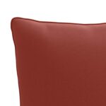 vidaXL 4-dielne vankúše na chrbát PUTTEN 4 pcs 100% polyester Červená – Obrázok 5