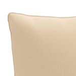 vidaXL 4-dielne vankúše na chrbát PUTTEN 4 pcs 100% polyester Krémová – Obrázok 5