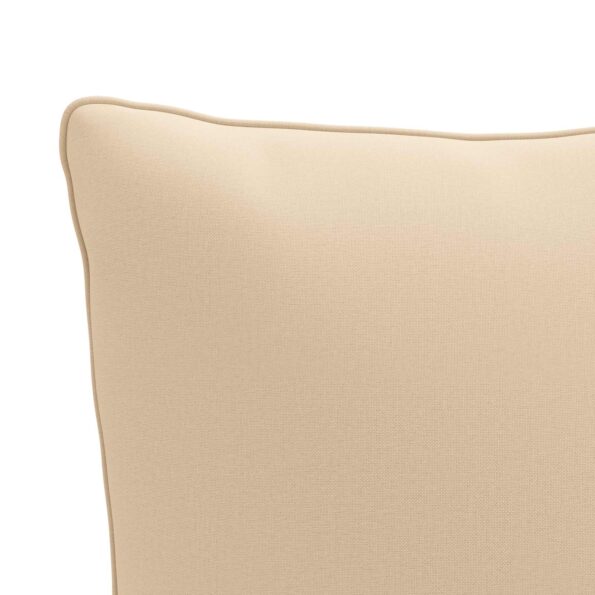 vidaXL 4-dielne vankúše na chrbát PUTTEN 4 pcs 100% polyester Krémová – Obrázok 5