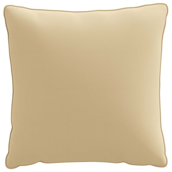 vidaXL 4-dielne vankúše na chrbát PUTTEN 4 pcs 100% polyester Béžová – Obrázok 4