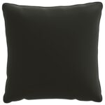 vidaXL 4-dielne vankúše na chrbát PUTTEN 4 pcs 100% polyester Čierna – Obrázok 4
