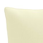 vidaXL 1-dielny vankúš na chrbát PUTTEN 100% polyester Krémová – Obrázok 6