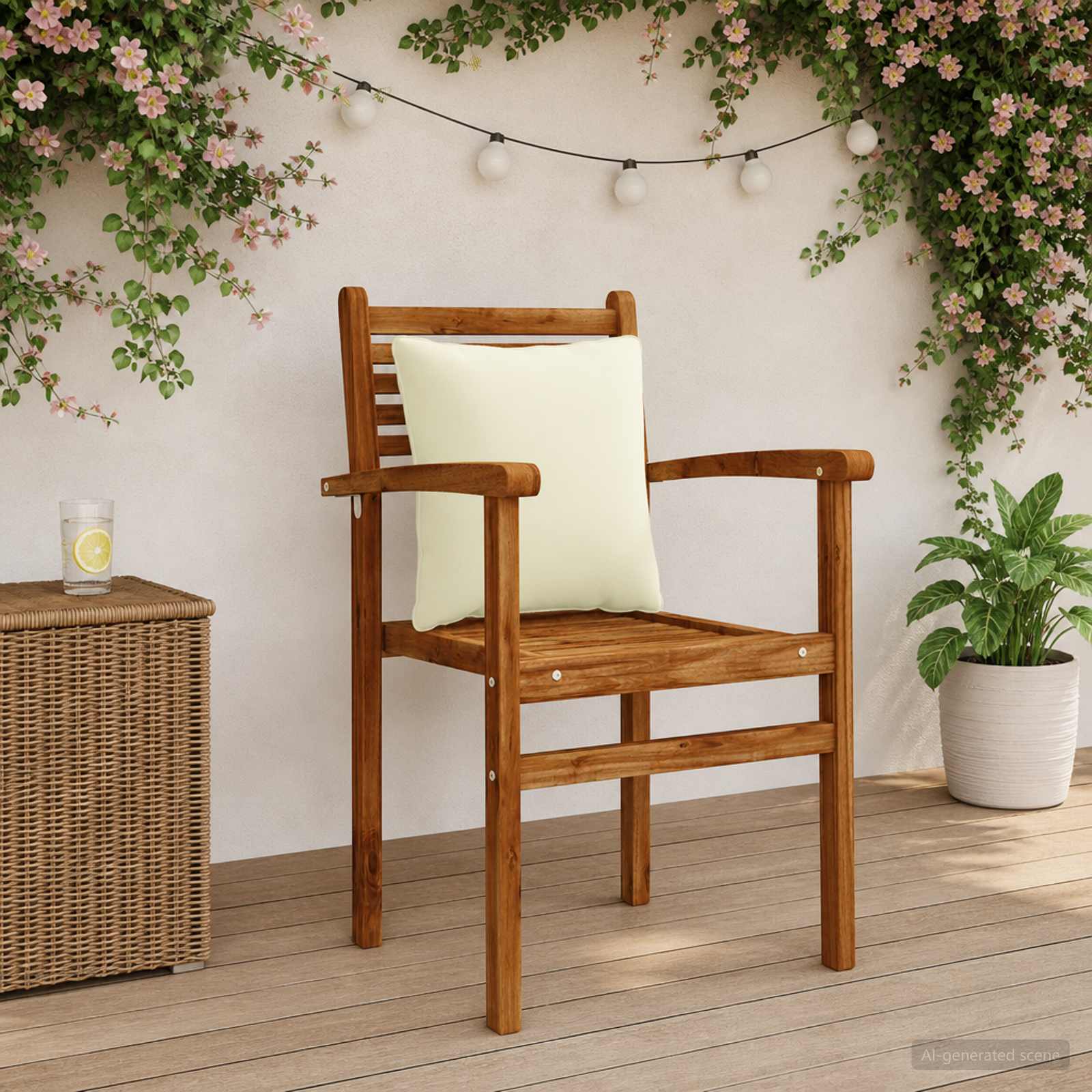 945142_1.jpg vidaXL 4-dielne vankúše na chrbát PUTTEN 4 pcs 100% polyester Krémová – Obrázok 1