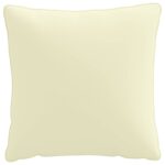 vidaXL 4-dielne vankúše na chrbát PUTTEN 4 pcs 100% polyester Krémová – Obrázok 3