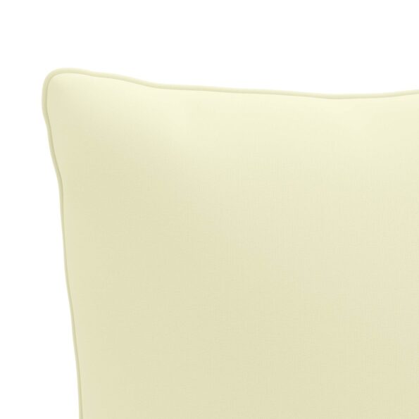 vidaXL 4-dielne vankúše na chrbát PUTTEN 4 pcs 100% polyester Krémová – Obrázok 5