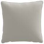 vidaXL 4-dielne vankúše na chrbát PUTTEN 4 pcs 100% polyester Sivá – Obrázok 3