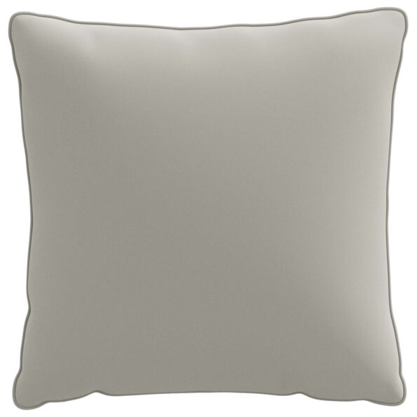 vidaXL 4-dielne vankúše na chrbát PUTTEN 4 pcs 100% polyester Sivá – Obrázok 3