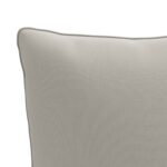 vidaXL 4-dielne vankúše na chrbát PUTTEN 4 pcs 100% polyester Sivá – Obrázok 5