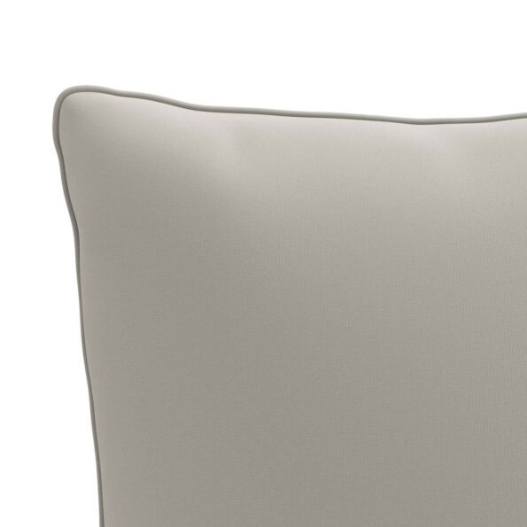 vidaXL 4-dielne vankúše na chrbát PUTTEN 4 pcs 100% polyester Sivá – Obrázok 5