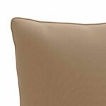 vidaXL 1-dielny vankúš na chrbát PUTTEN 100% polyester Sivohnedá – Obrázok 6
