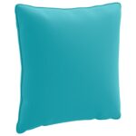 vidaXL 1-dielny vankúš na chrbát PUTTEN 100% polyester Tyrkysová – Obrázok 2