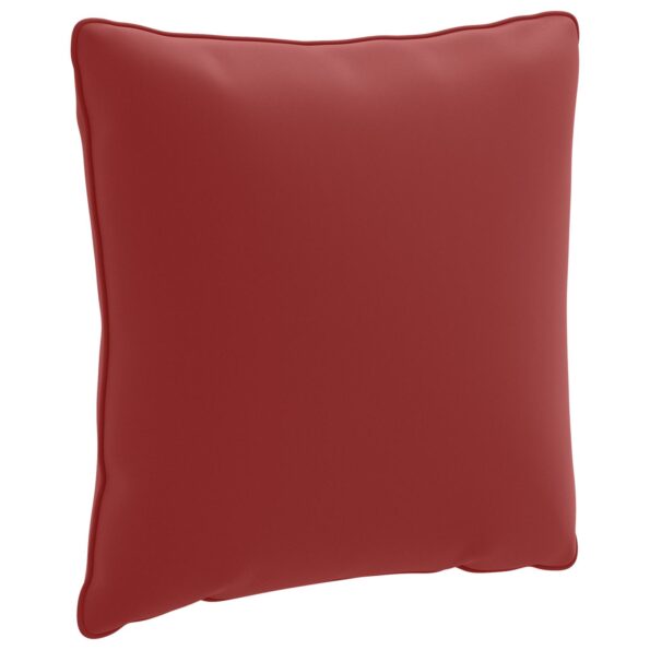 vidaXL 1-dielny vankúš na chrbát PUTTEN 100% polyester Víno červené – Obrázok 2