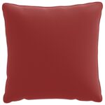 vidaXL 1-dielny vankúš na chrbát PUTTEN 100% polyester Víno červené – Obrázok 4