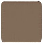 vidaXL 4-dielne sedacie vankúše VUGHT 4 pcs 100% polyester Sivohnedá – Obrázok 6