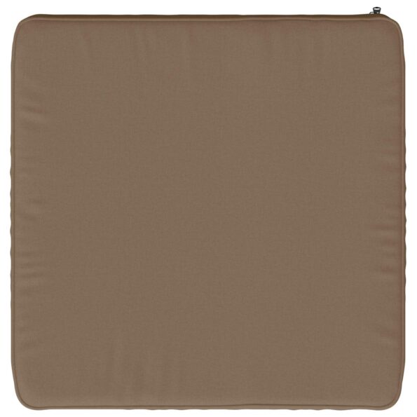vidaXL 4-dielne sedacie vankúše VUGHT 4 pcs 100% polyester Sivohnedá – Obrázok 6