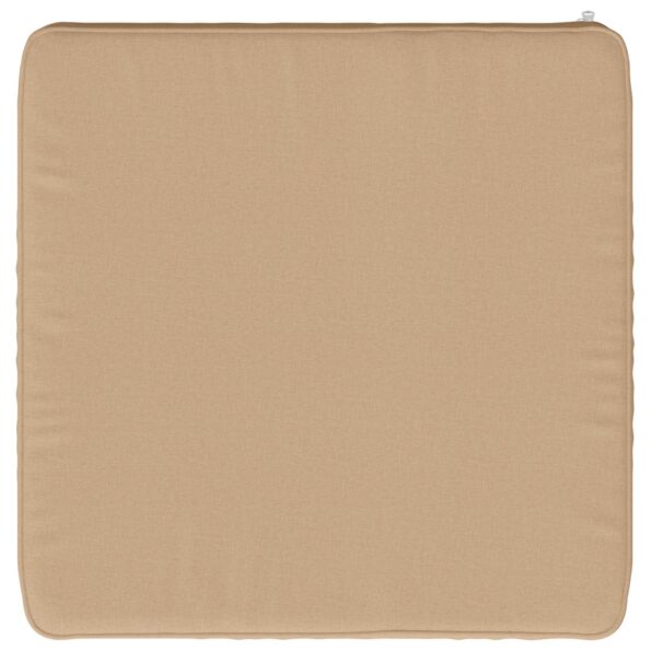 vidaXL 4-dielne sedacie vankúše VUGHT 4 pcs 100% polyester Piesková – Obrázok 6