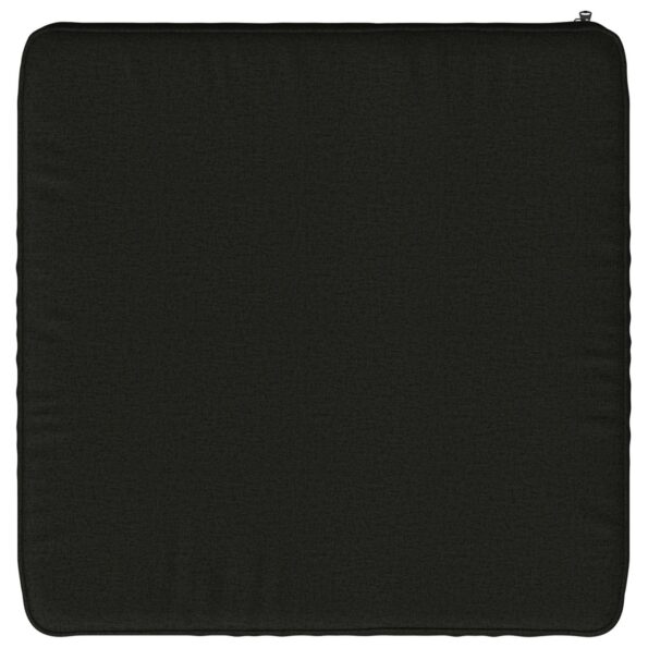 vidaXL 4-dielne sedacie vankúše VUGHT 4 pcs 100% polyester Čierna – Obrázok 6