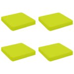 vidaXL 4-dielne sedacie vankúše VUGHT 4 pcs 100% polyester – Obrázok 2