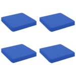 vidaXL 4-dielne sedacie vankúše VUGHT 4 pcs 100% polyester – Obrázok 2