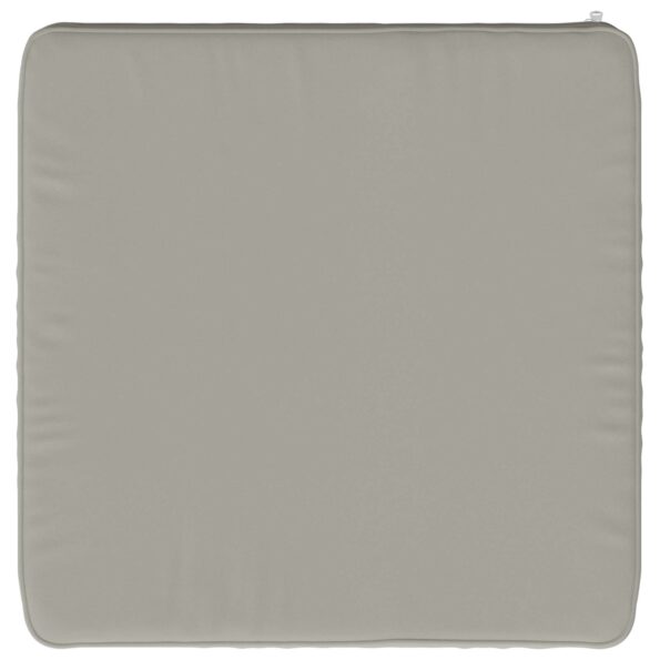 vidaXL 4-dielne sedacie vankúše VUGHT 4 pcs 100% polyester Sivá – Obrázok 6
