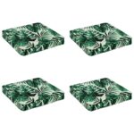 vidaXL 4-dielne sedacie vankúše VUGHT 4 pcs 100% polyester – Obrázok 2