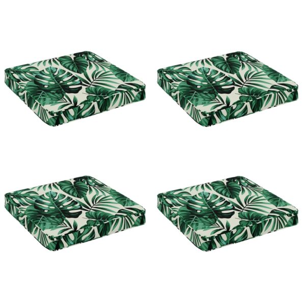 vidaXL 4-dielne sedacie vankúše VUGHT 4 pcs 100% polyester – Obrázok 2