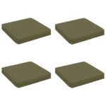 vidaXL 4-dielne sedacie vankúše VUGHT 4 pcs 100% polyester – Obrázok 2