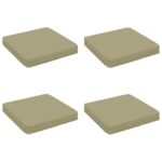 vidaXL 4-dielne sedacie vankúše VUGHT 4 pcs 100% polyester – Obrázok 2