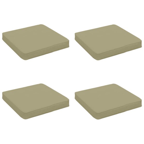 vidaXL 4-dielne sedacie vankúše VUGHT 4 pcs 100% polyester – Obrázok 2