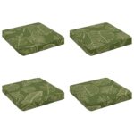 vidaXL 4-dielne sedacie vankúše VUGHT 4 pcs 100% polyester – Obrázok 2